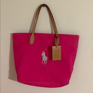 (SOLD) Ralph Lauren tote